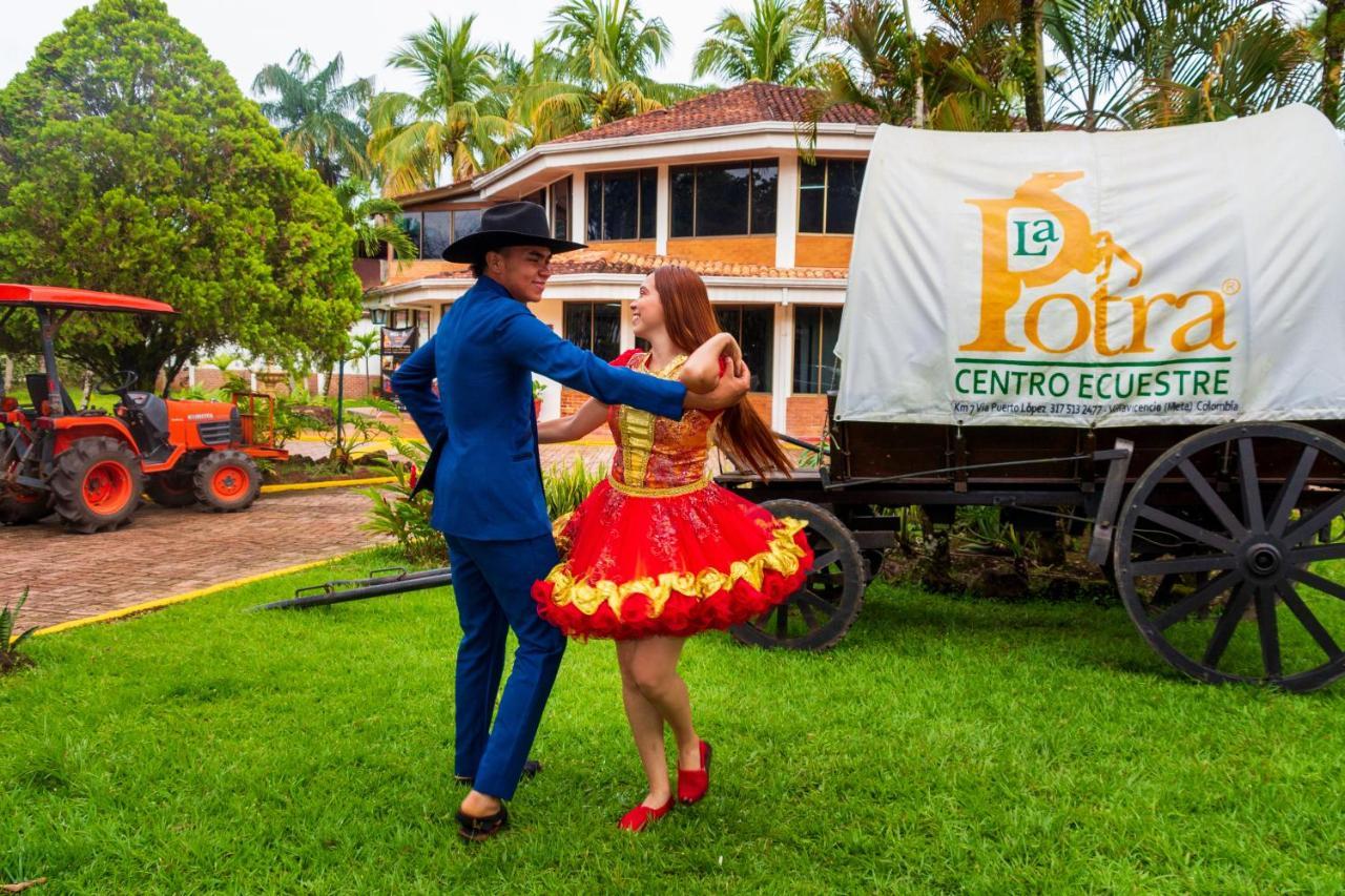 Hotel Campestre La Potra فيلافيسينسيو المظهر الخارجي الصورة